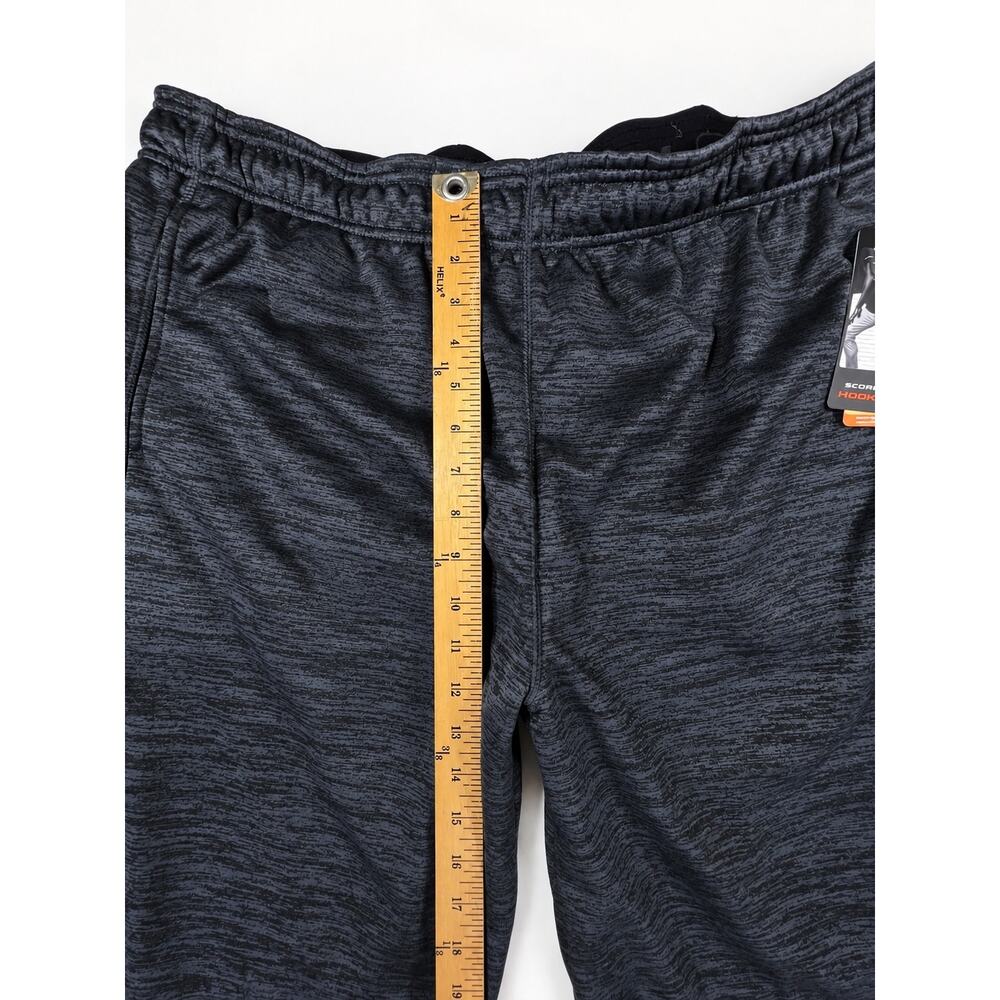 AND1 Men’s Athletic Sweatpants Charcoal Gray Heathered Straight Leg Size XXL - Picture 7 of 10